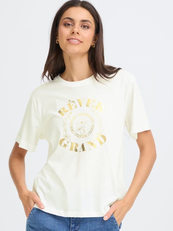 T-Shirt Λευκό