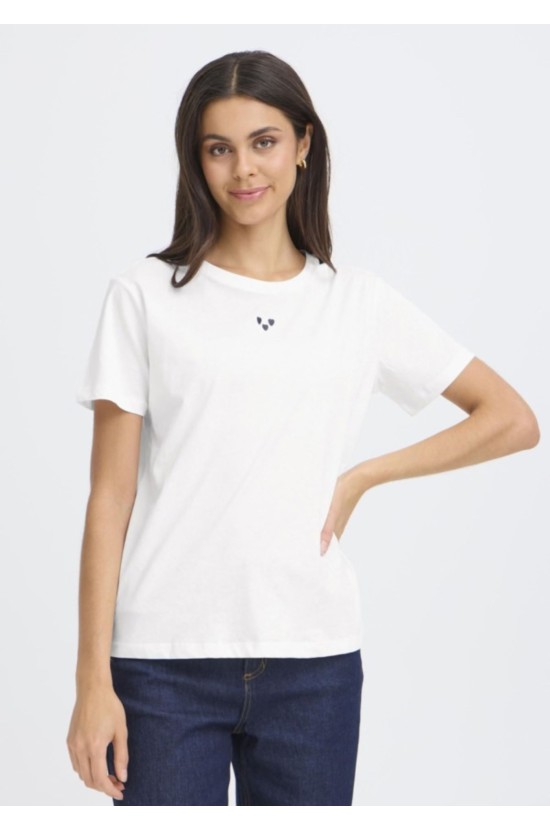 T-Shirt Με Διακριτικό Σχέδιο T-Shirt Με Διακριτικό Σχέδιο