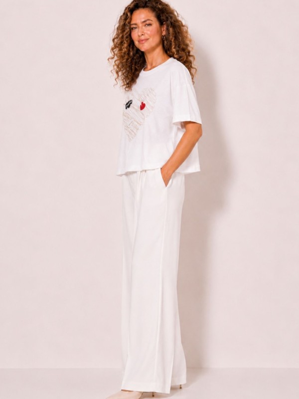 White Boxy Blouse