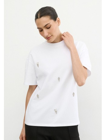 Λευκό T-Shirt Λευκό T-Shirt