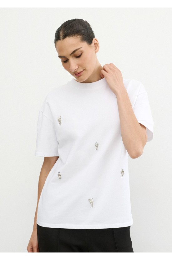 Λευκό T-Shirt Λευκό T-Shirt