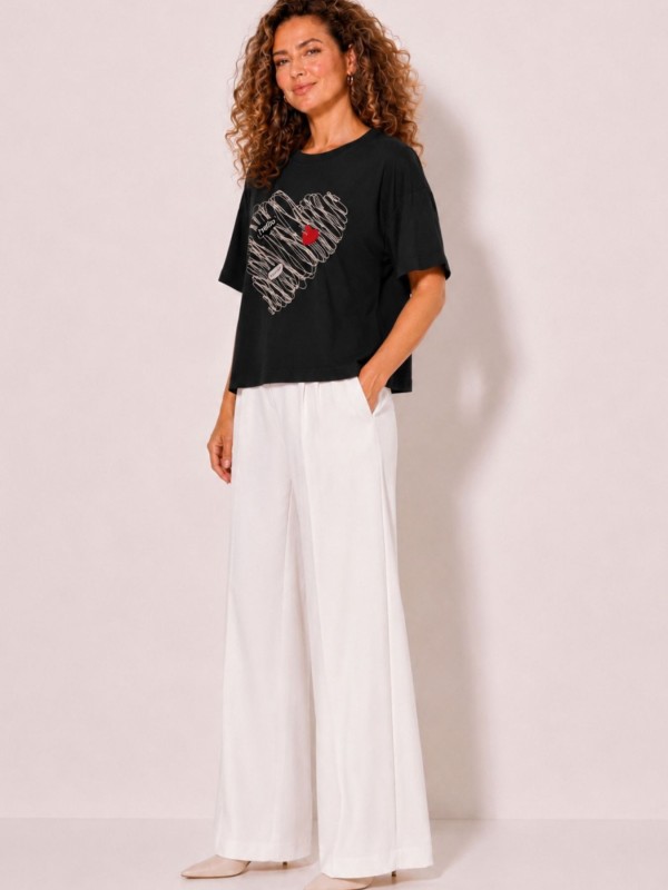 Black Boxy Blouse