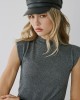 Sleeveless Blouse Grey