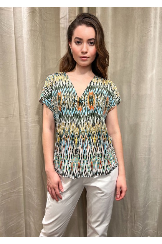 Embrider Blouse With Designs