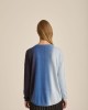 Blouse With V Light Blue