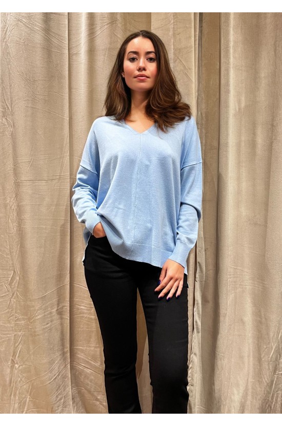 Blouse Knitted Blue