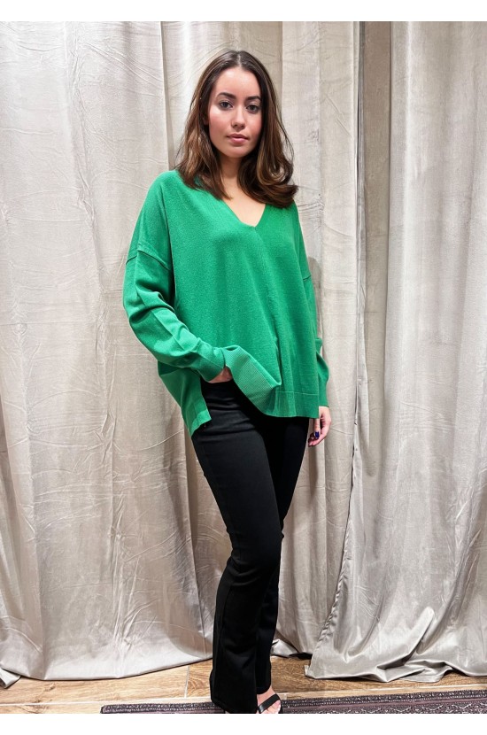 Blouse Knitted Green