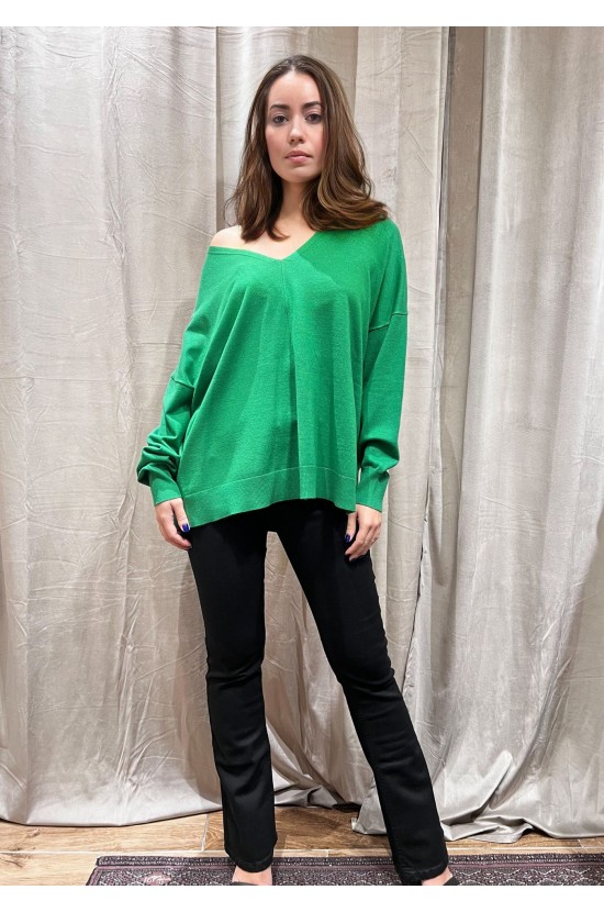 Blouse Knitted Green