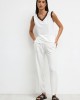 Sleeveless Blouse with Lace Sleeveless Blouse with Lace