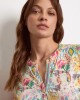 Μπλούζα Floral Με Κοντό Μανίκι Μπλούζα Floral Με Κοντό Μανίκι