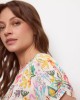 Μπλούζα Floral Με Κοντό Μανίκι Μπλούζα Floral Με Κοντό Μανίκι