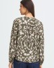 Μπλούζα Λαδί Με Εμπριμέ Σχέδιο