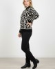Knitted Blouse With Geometric Pattern Knitted Blouse With Geometric Pattern