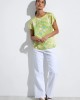 Blouse With Tropical Print