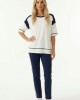 T-shirt with Navy Details
