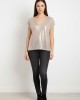 Gold blouse with sequins