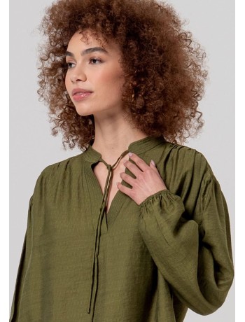 Oversized Λαδί Μπλούζα Oversized Λαδί Μπλούζα