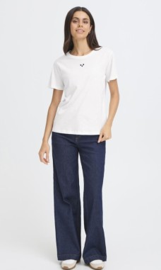 T-Shirt Με Διακριτικό Σχέδιο