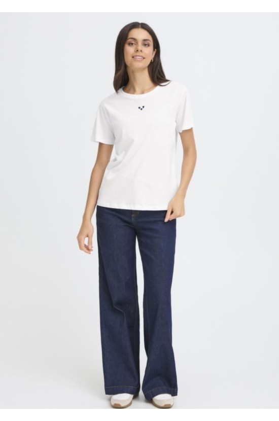 T-Shirt Με Διακριτικό Σχέδιο T-Shirt Με Διακριτικό Σχέδιο