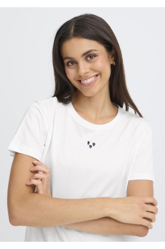 T-Shirt Με Διακριτικό Σχέδιο T-Shirt Με Διακριτικό Σχέδιο