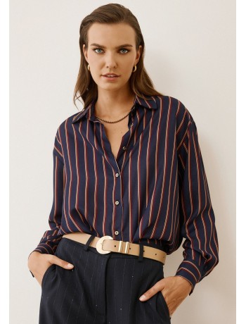 Bordeaux Striped Shirt Bordeaux Striped Shirt