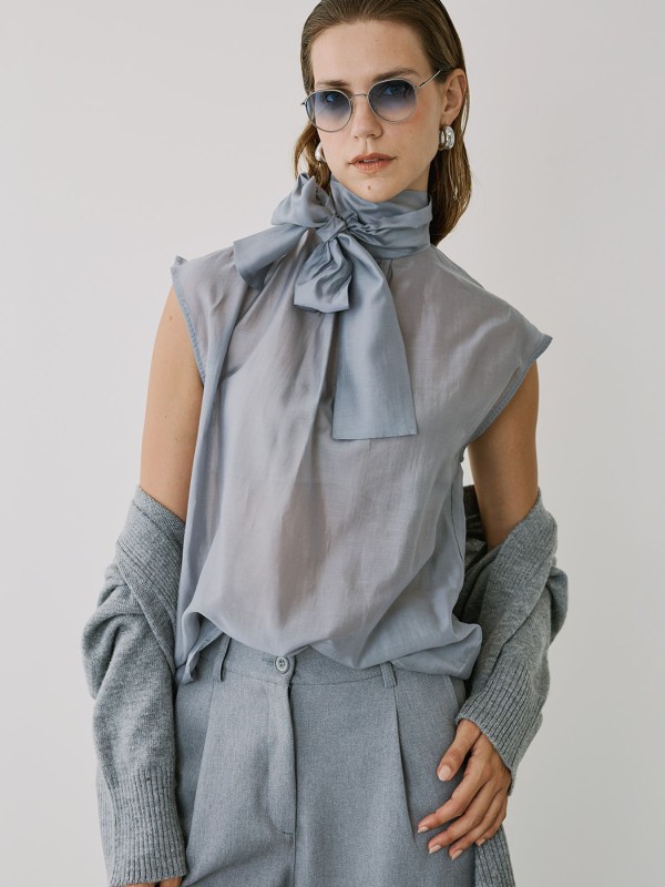 Shirt Sleeveless Grey Shirt Sleeveless Grey