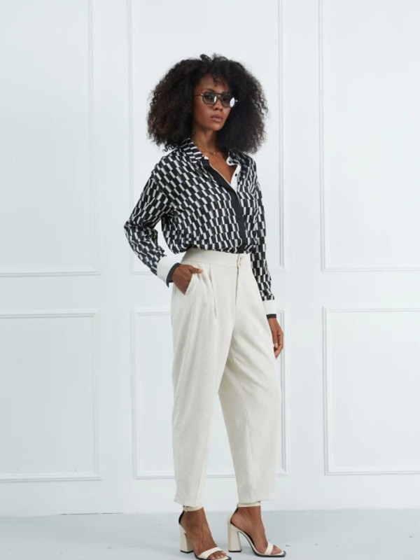 Black-and-White Shirt.