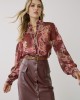 Printed shirt Bordeaux