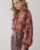 Printed shirt Bordeaux