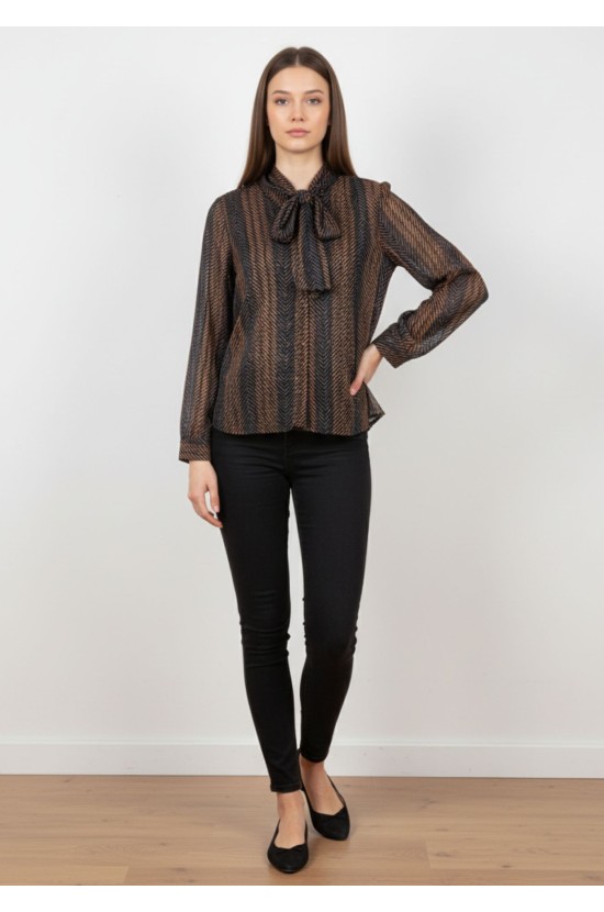 Shirt with Striped Pattern