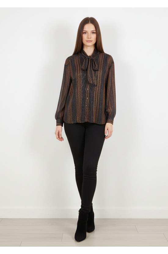 Shirt with Striped Pattern