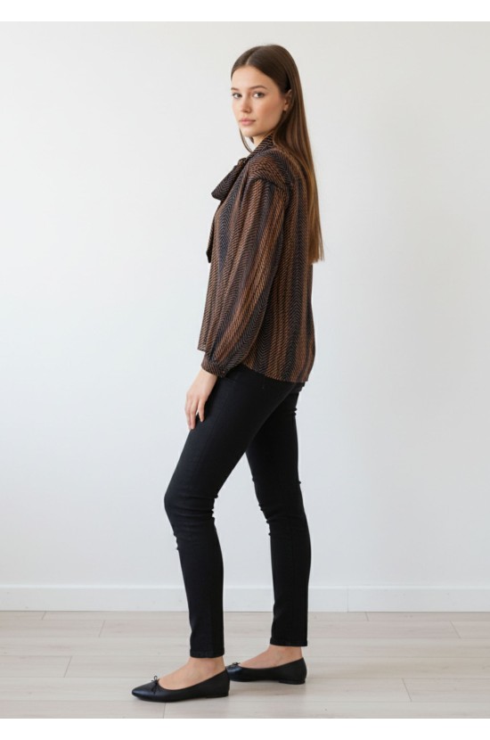 Shirt with Striped Pattern