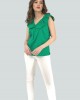 Shirt Green Sleeveless