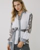 Shirt Grey Satin