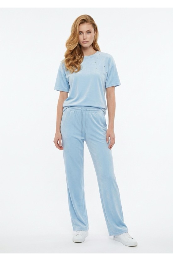 Σετ Με Strass Sky Blue