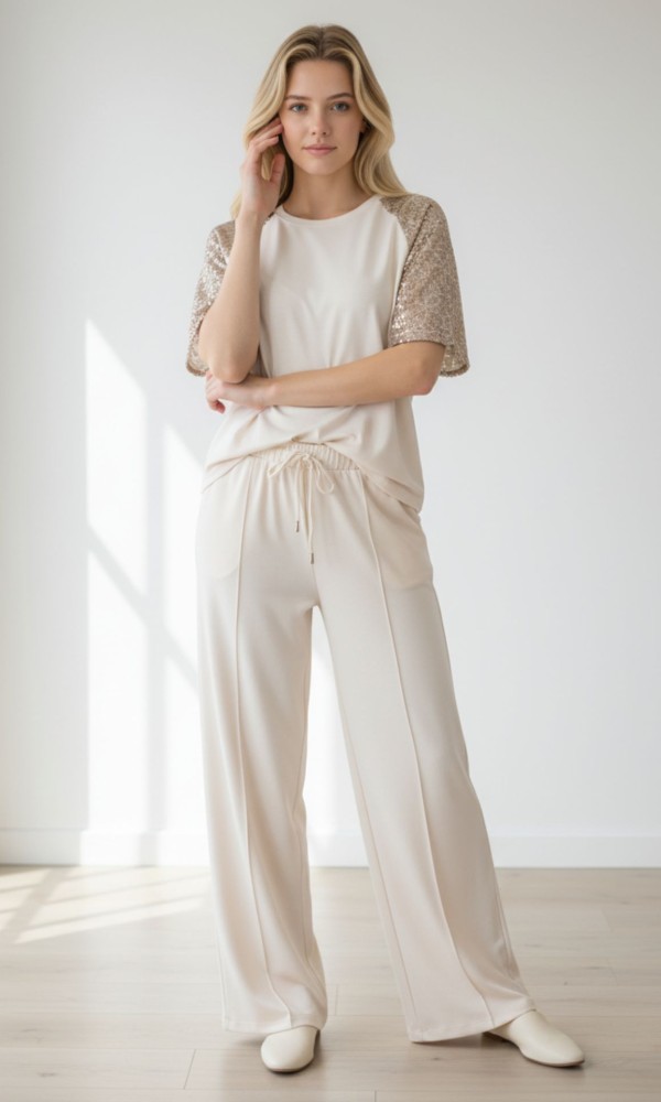 Σετ Τύπου Φόρμας Με Διακριτική Λάμψη