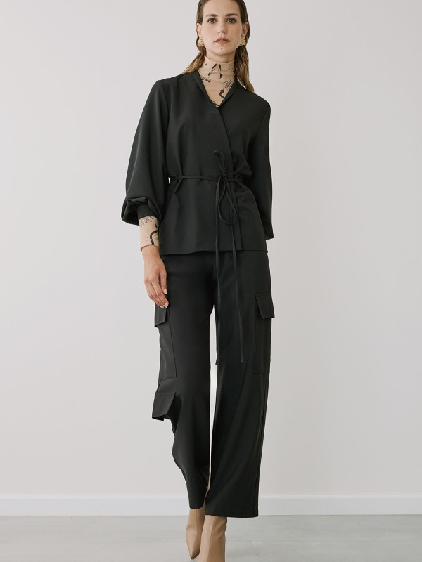 Σύνολο Μαύρο Μπλούζα- Παντελόνι
