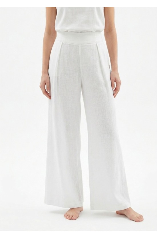 White Linen Set