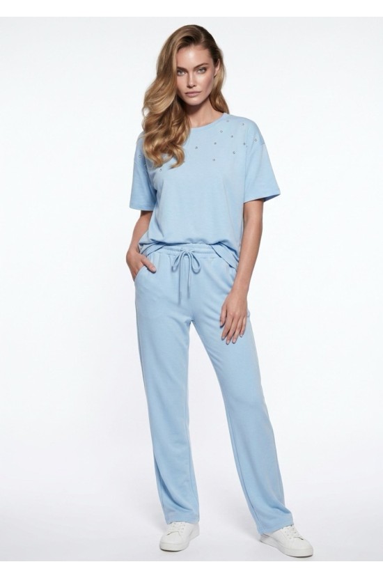 Σετ Με Strass Sky Blue