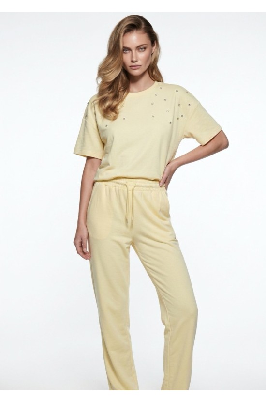 Σετ Με Στρας Soft Yellow