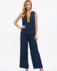 Navy set with camel details Navy set with camel details