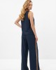 Navy set with camel details Navy set with camel details