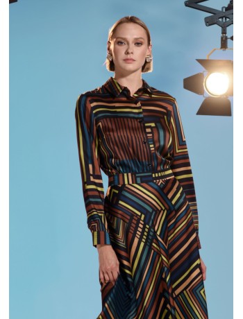 Σύνολο Φούστα- Πουκάμισο