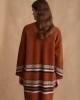 Cardigan Knitted Brown 